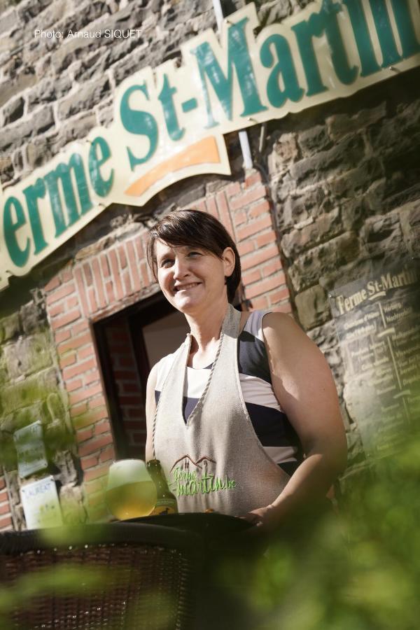 Bed and Breakfast Ferme St Martin Manhay Exterior foto
