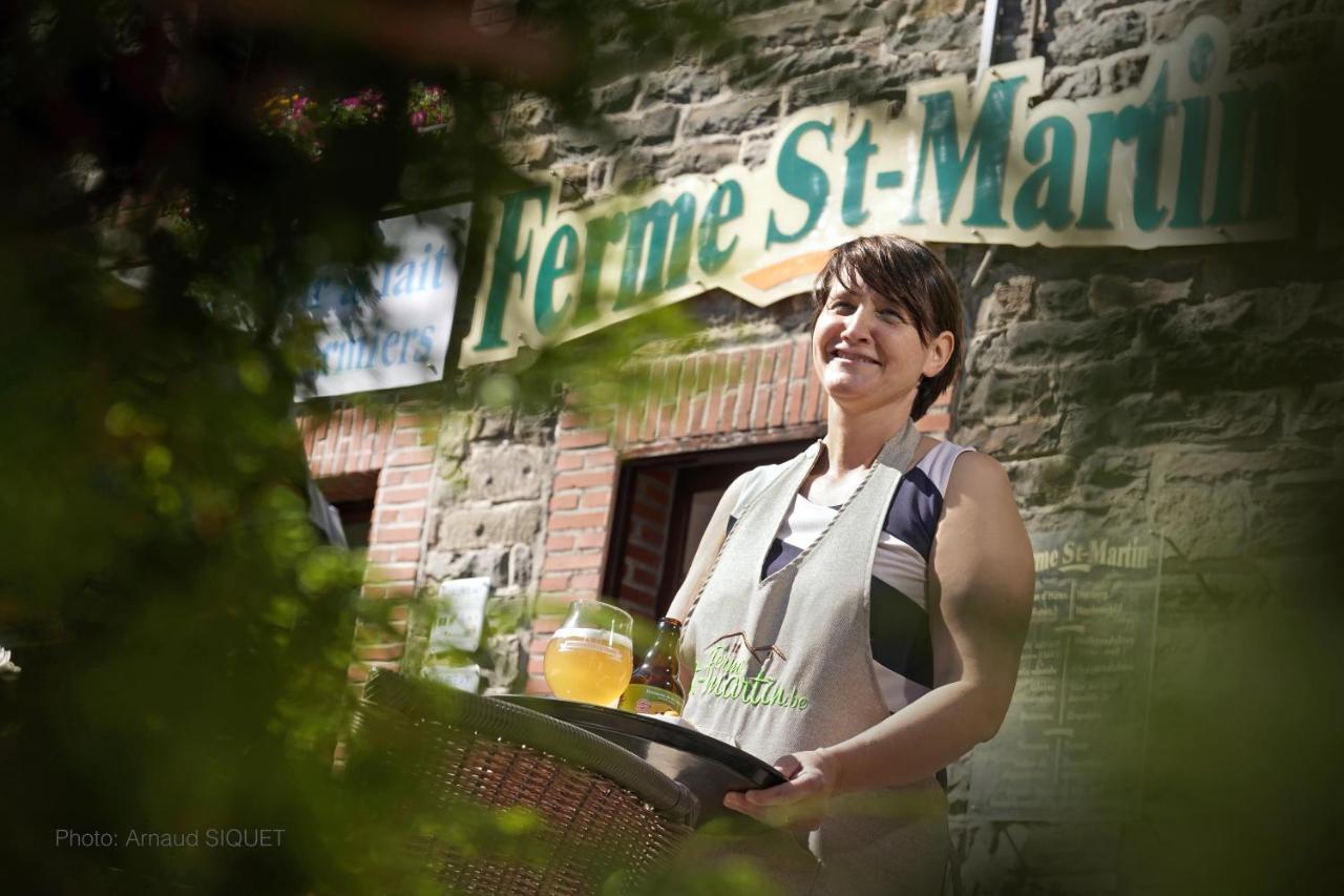 Bed and Breakfast Ferme St Martin Manhay Exterior foto